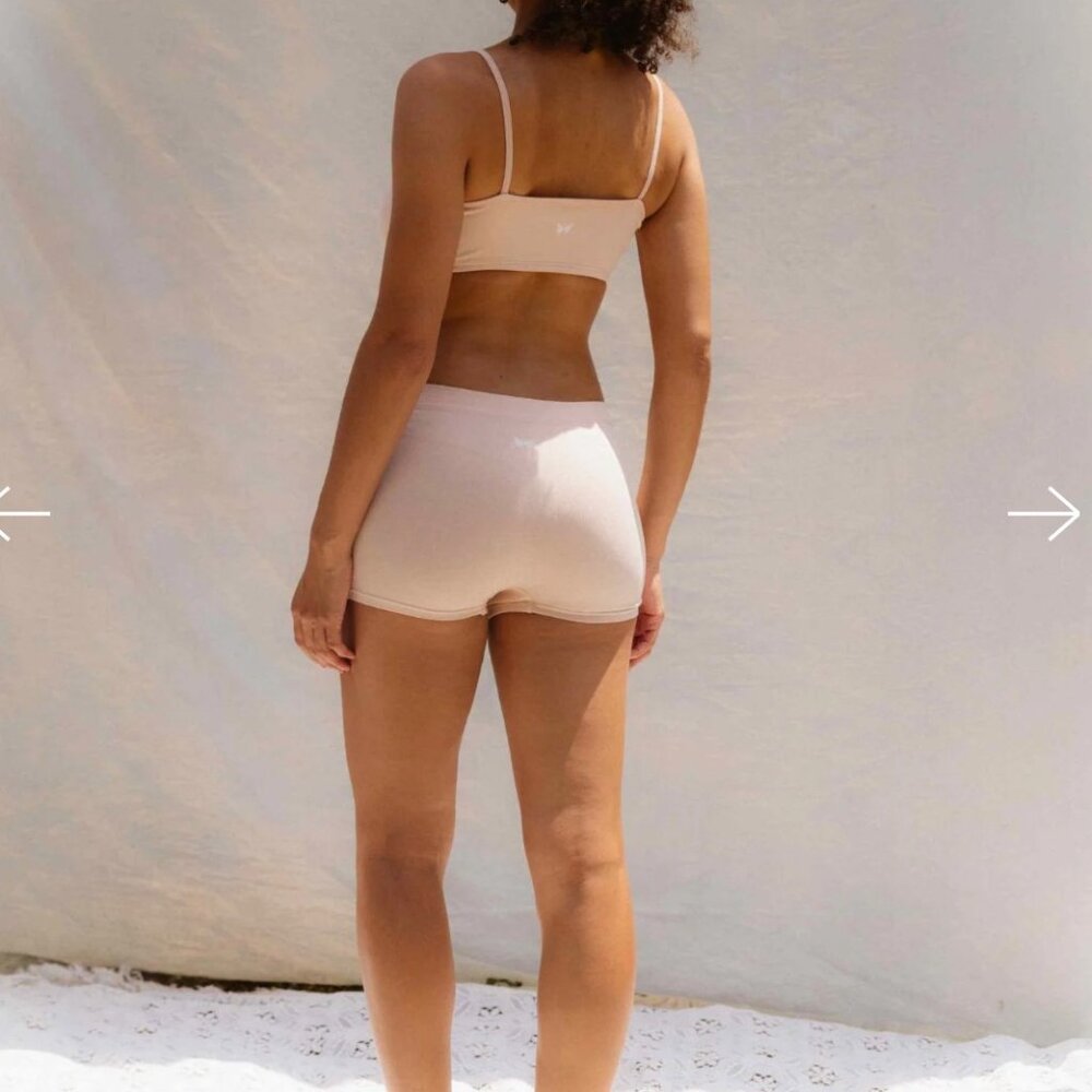 Purusha People "The Apricot Foundation Boyshorts